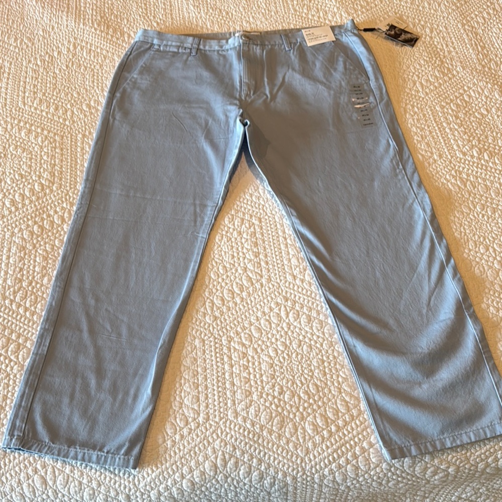 Calvin Klein Men's Light Blue Pants